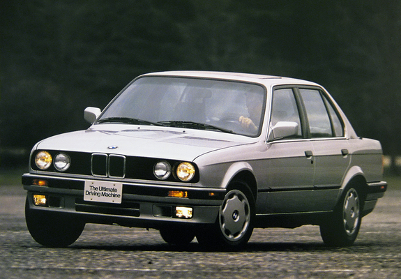 BMW 318i Sedan US-spec (E30) 1987–94 wallpapers