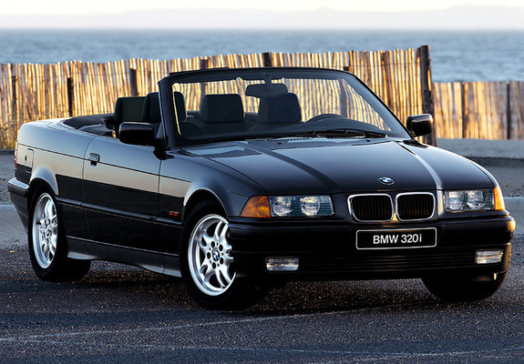 BMW 320i Cabrio (E36) 1993–99 wallpapers