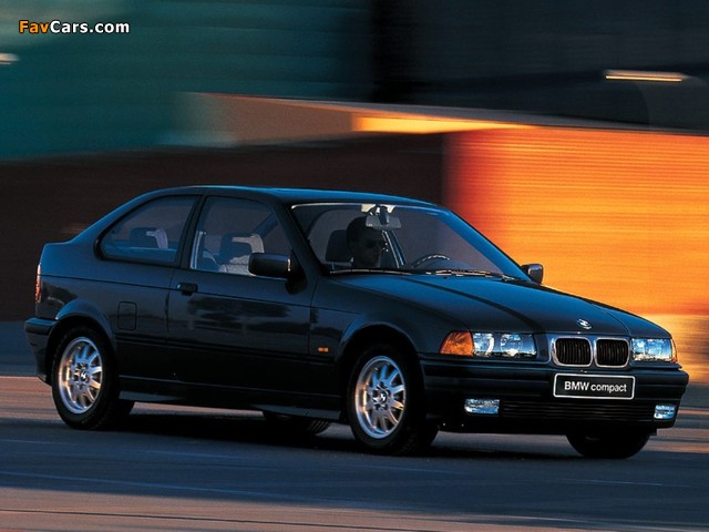 BMW 316i Compact (E36) 1994–2000 photos (640 x 480)
