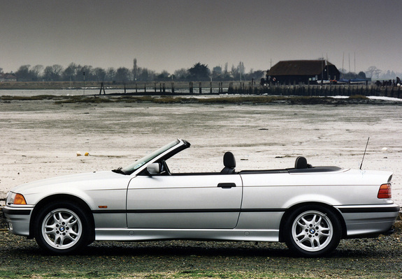 BMW 318i Cabrio UK-spec (E36) 1994–99 wallpapers