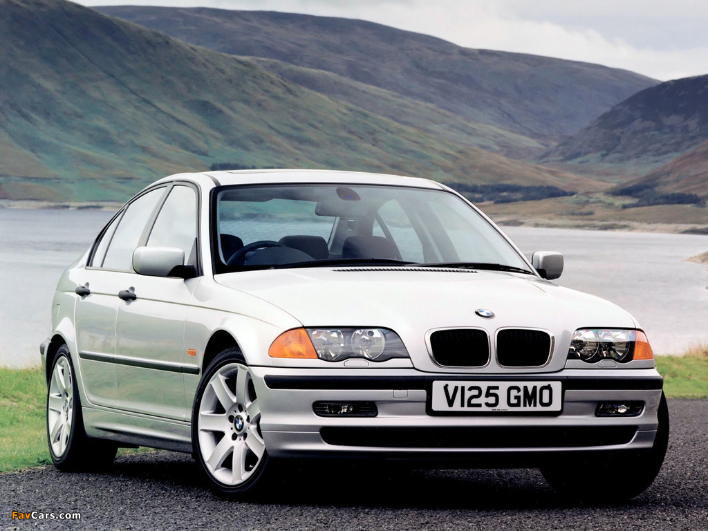 BMW 320d Sedan UK-spec (E46) 1998–2001 photos (1024 x 768)