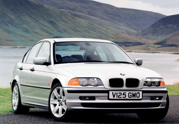 BMW 320d Sedan UK-spec (E46) 1998–2001 photos