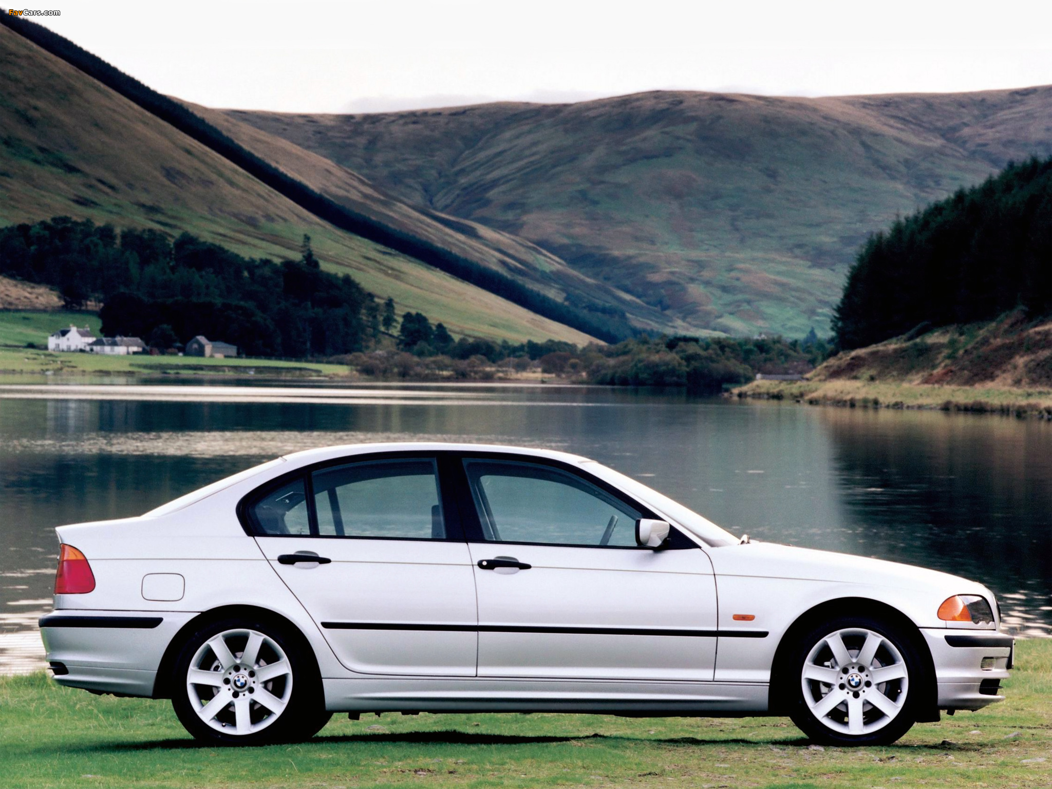 BMW 320d Sedan UK-spec (E46) 1998–2001 pictures (2048 x 1536)