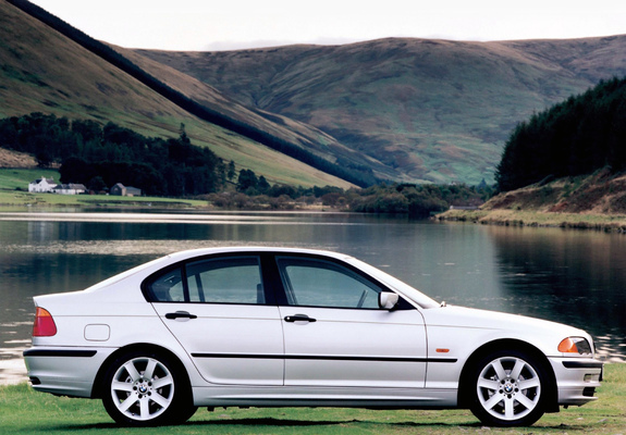 BMW 320d Sedan UK-spec (E46) 1998–2001 pictures