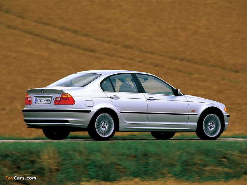 BMW 330d Sedan (E46) 1999–2001 pictures (800 x 600)