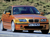 BMW 330d SE Sedan UK-spec (E46) 1999–2001 wallpapers