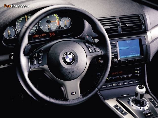 BMW M3 Coupe (E46) 2000–06 photos (640 x 480)