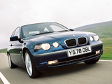 BMW 325ti Compact UK-spec (E46) 2001–05 wallpapers