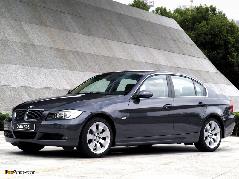 BMW 325i Sedan (E90) 2005–08 wallpapers (800 x 600)