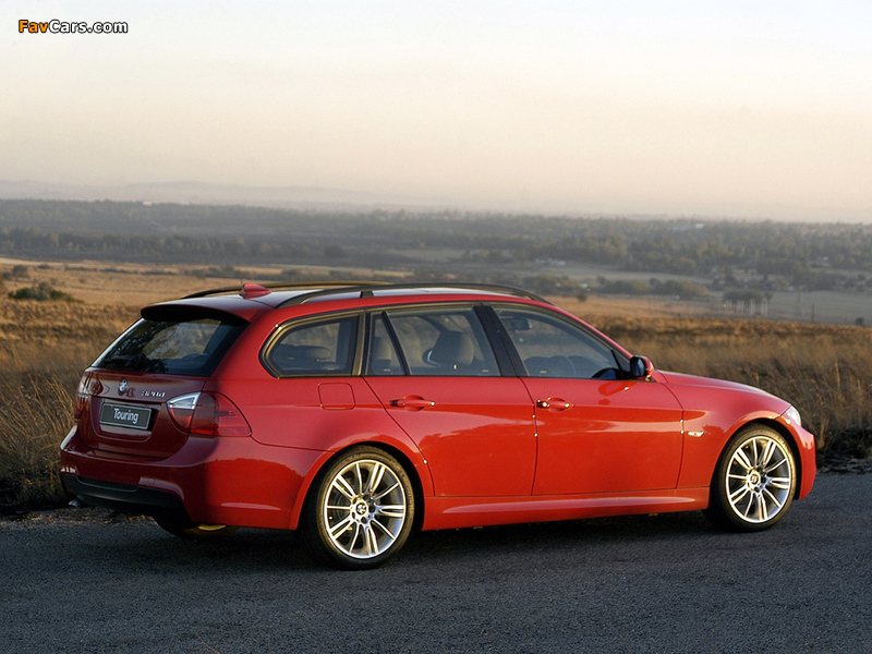 BMW 320d Touring M Sports Package ZA-spec (E91) 2006 pictures (800 x 600)
