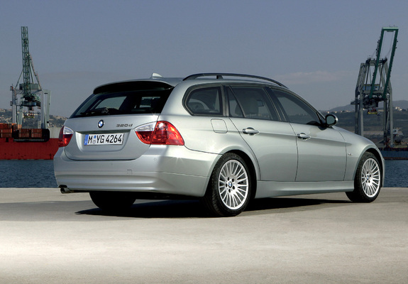 BMW 320d Touring (E91) 2006–08 wallpapers