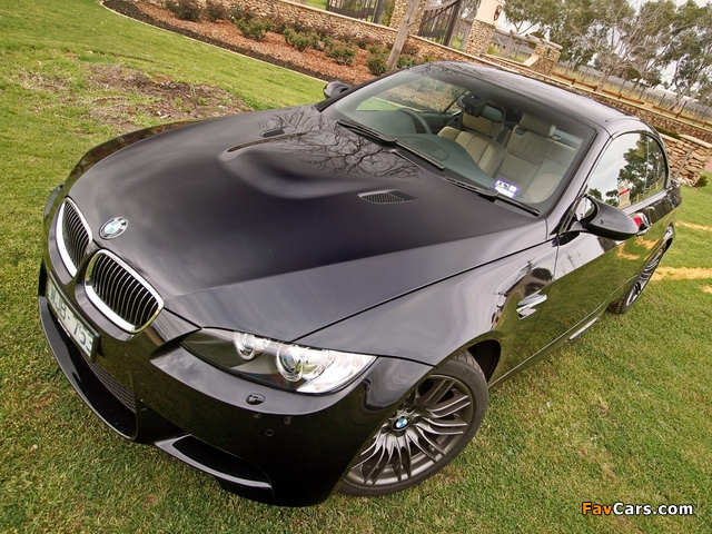 BMW M3 Cabrio AU-spec (E93) 2008 pictures (640 x 480)