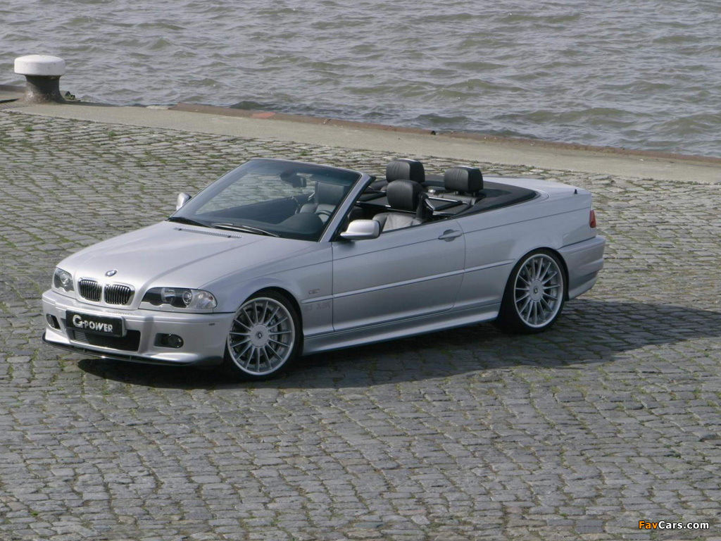 Images of G-Power BMW 3 Series Cabrio (E46) (1024 x 768)