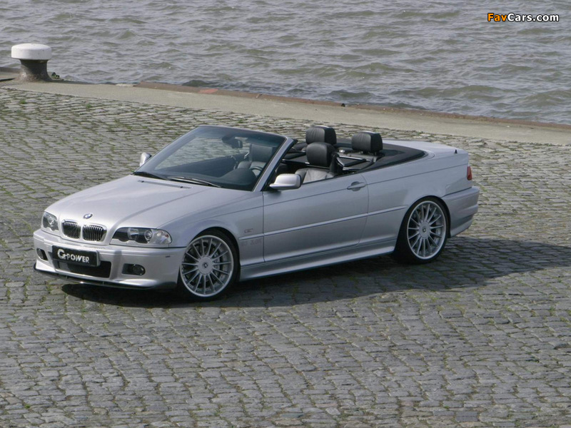 Images of G-Power BMW 3 Series Cabrio (E46) (800 x 600)