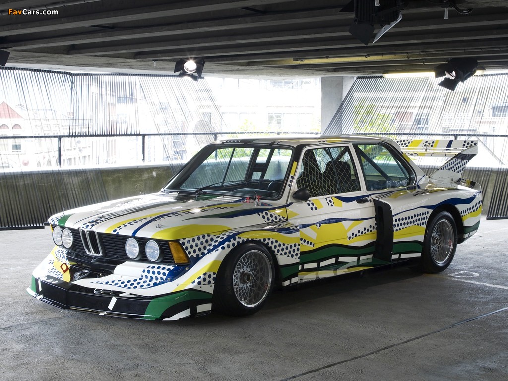 Images of BMW 320i Gruppe 5 Art Car by Roy Lichtenstein (E21) 1977 (1024 x 768)