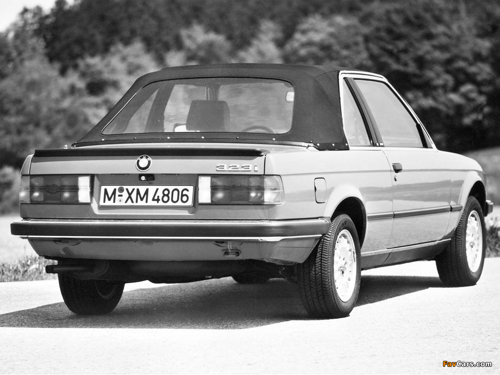 Images of BMW 323i Top Cabriolet by Baur (E30) 1982–85 (1024 x 768)