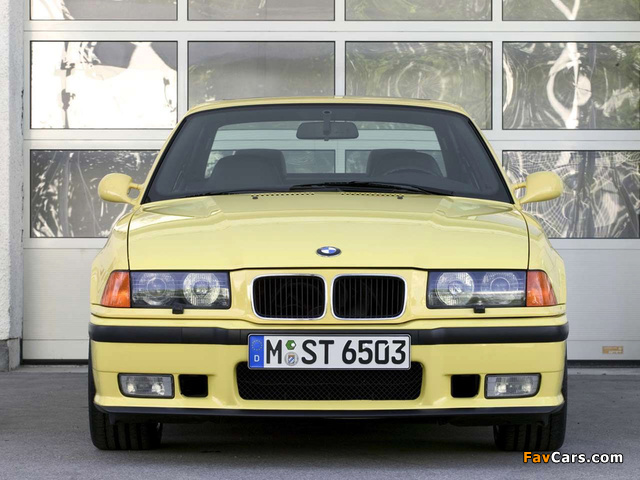 Images of BMW M3 Coupe (E36) 1992–98 (640 x 480)