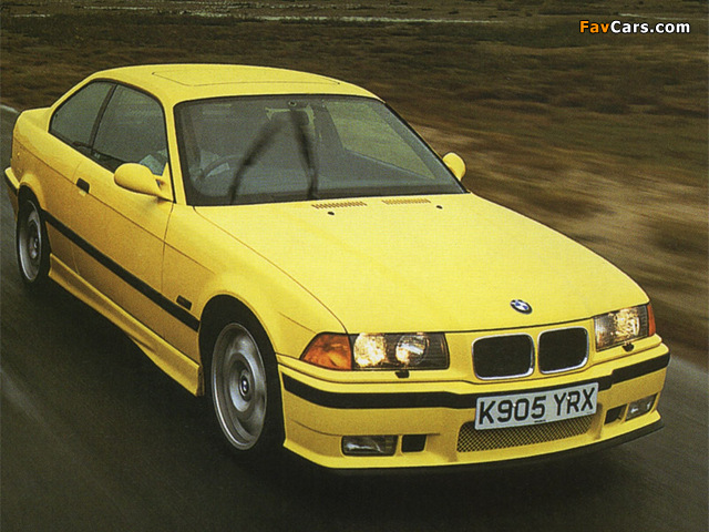 Images of BMW M3 Coupe UK-spec (E36) 1993–98 (640 x 480)