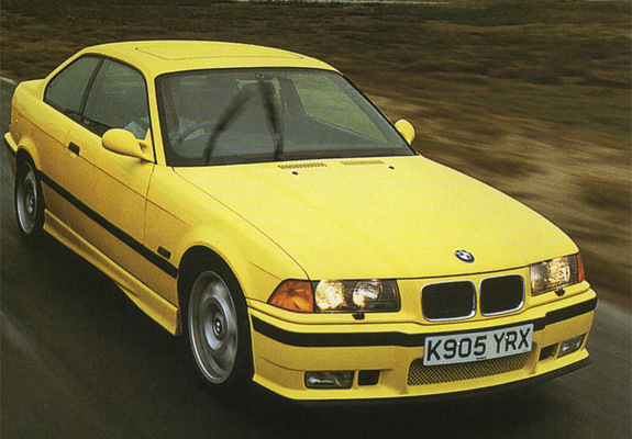 Images of BMW M3 Coupe UK-spec (E36) 1993–98