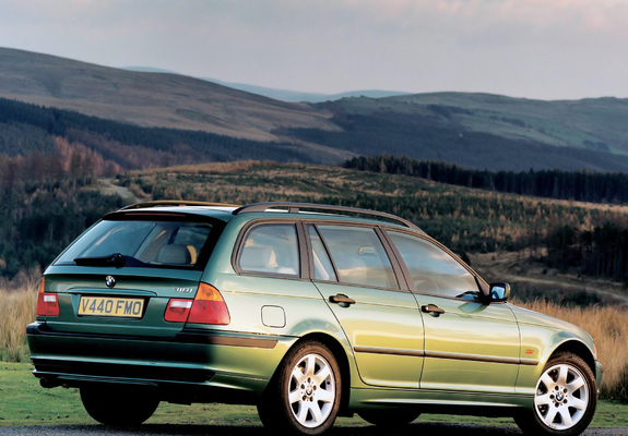 Images of BMW 318i Touring UK-spec (E46) 1998–2001