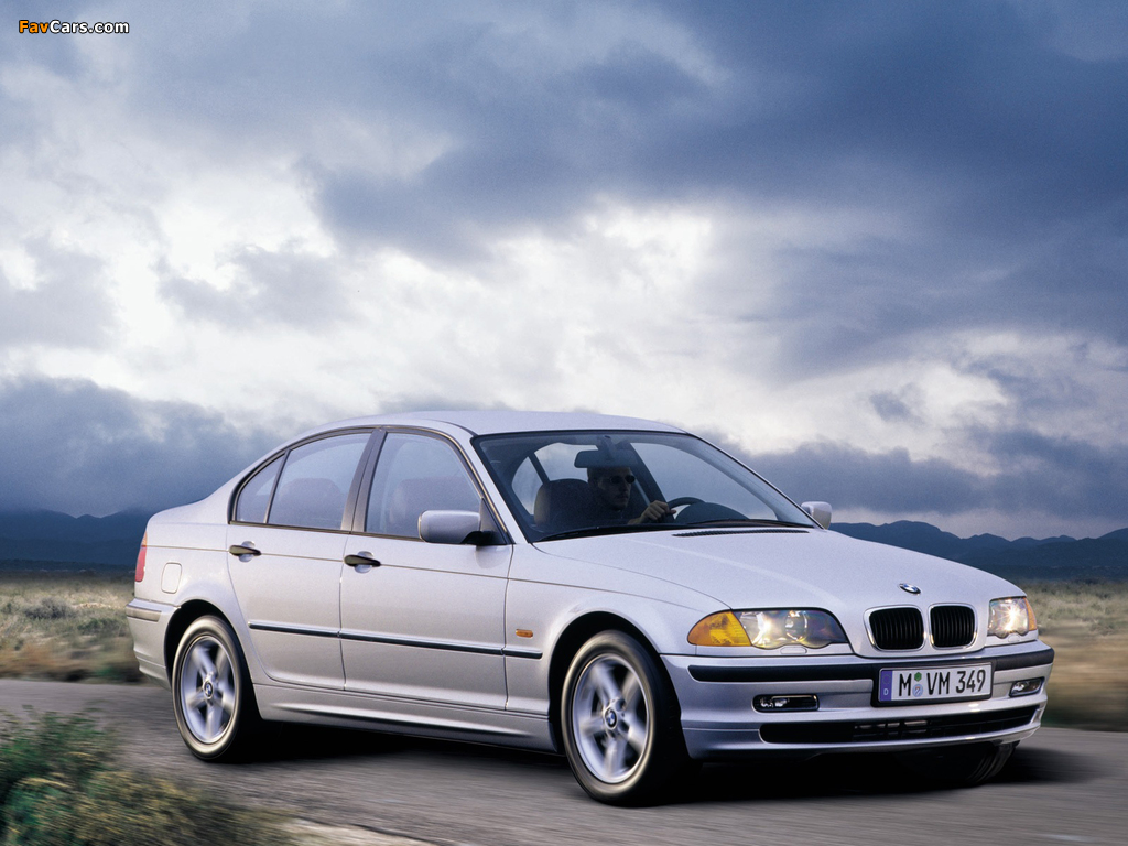 Images of BMW 320d Sedan (E46) 1998–2001 (1024 x 768)