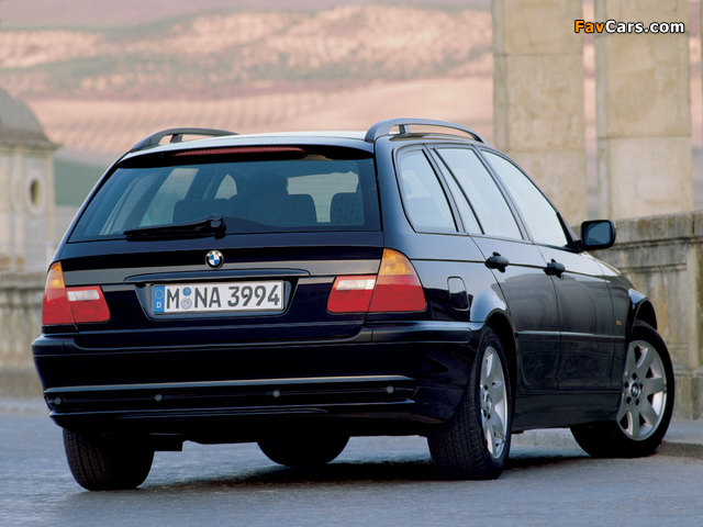 Images of BMW 320d Touring (E46) 2000–01 (640 x 480)
