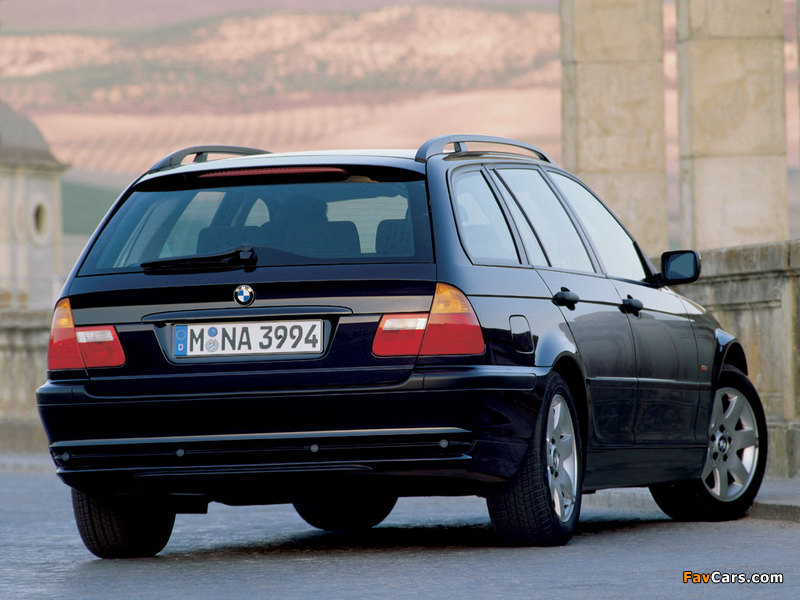 Images of BMW 320d Touring (E46) 2000–01 (800 x 600)