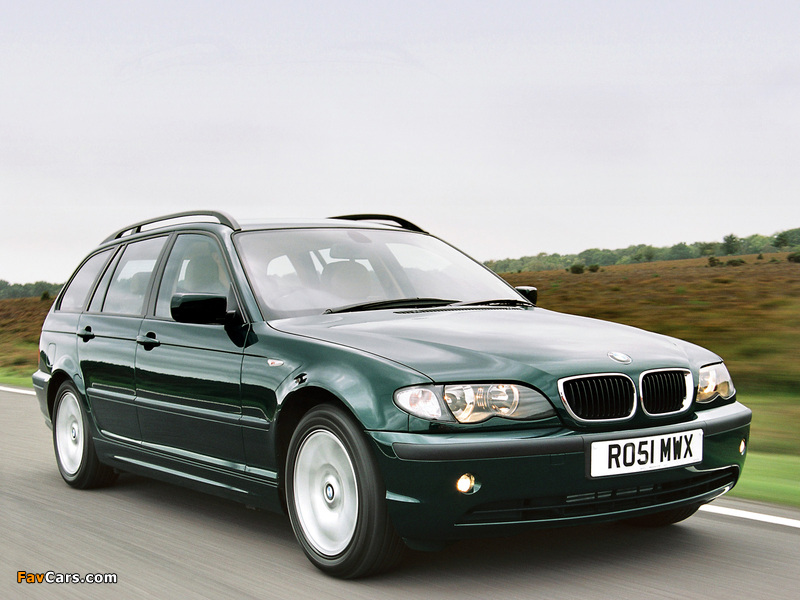 Images of BMW 320d Touring UK-spec (E46) 2001–06 (800 x 600)