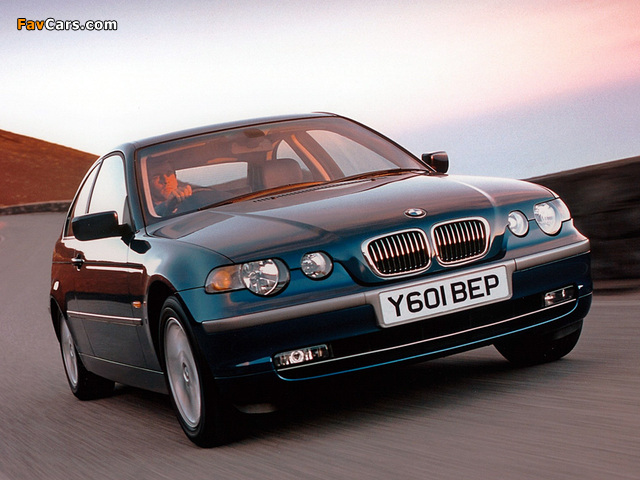 Images of BMW 325ti Compact UK-spec (E46) 2001–05 (640 x 480)