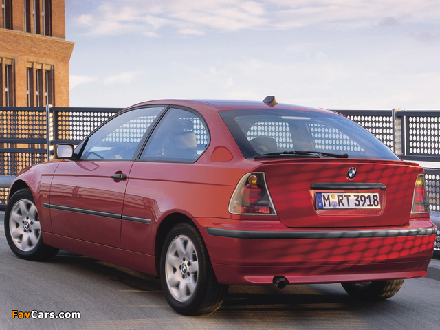 Images of BMW 316ti Compact (E46) 2001–05 (640 x 480)