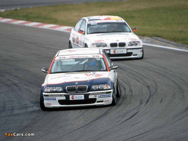 Images of BMW 320i ALMS Race Car (E46) 2001 (640 x 480)