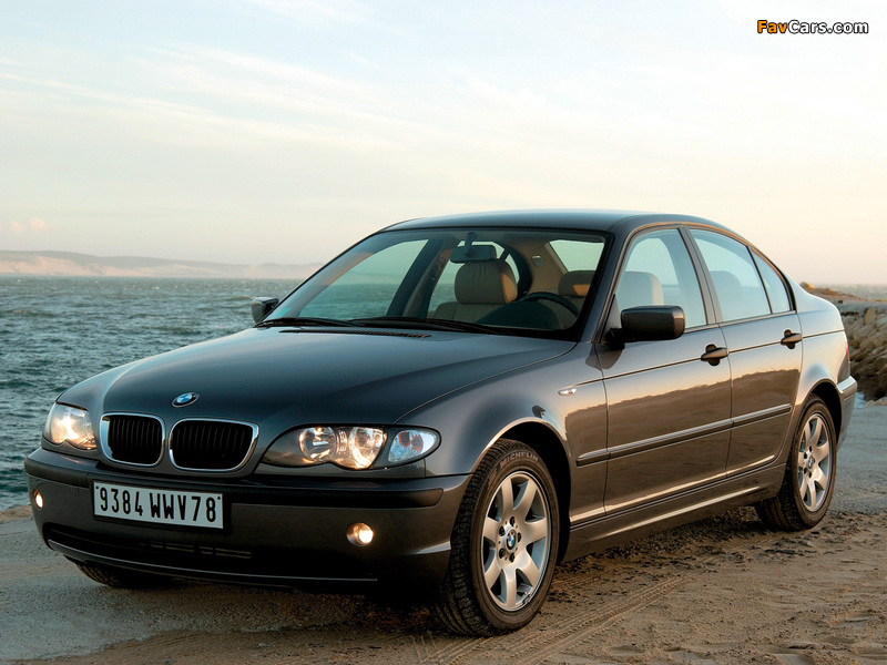 Images of BMW 320d Sedan (E46) 2001–05 (800 x 600)