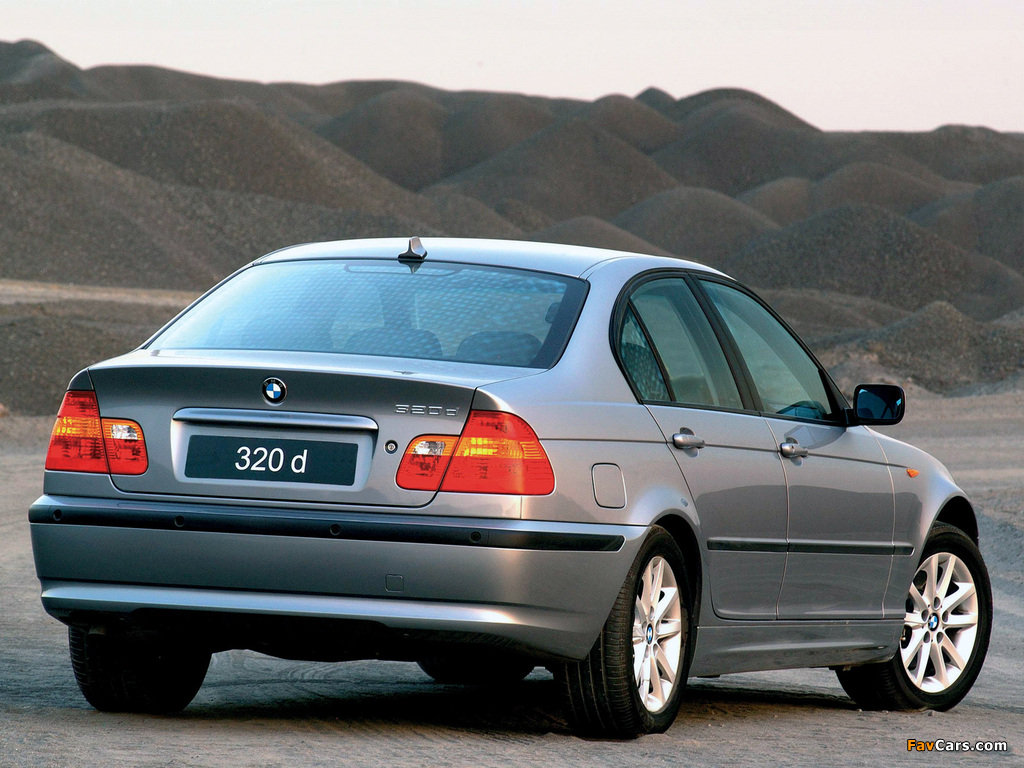 Images of BMW 320d Sedan ZA-spec (E46) 2001–05 (1024 x 768)