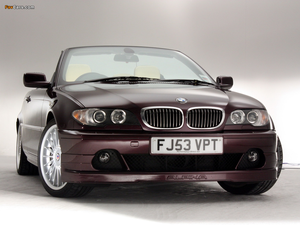 Images of Alpina B3 S Cabrio UK-spec (E46) 2002–06 (1024 x 768)