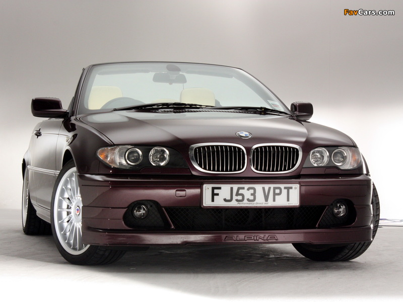 Images of Alpina B3 S Cabrio UK-spec (E46) 2002–06 (800 x 600)