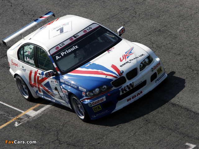 Images of BMW 320i WTCC Sedan (E46) 2005 (640 x 480)