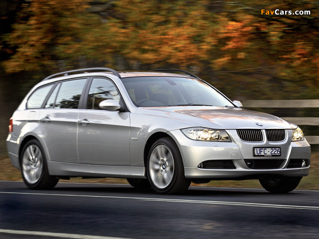 Images of BMW 323i Touring (E91) 2006–08 (640 x 480)