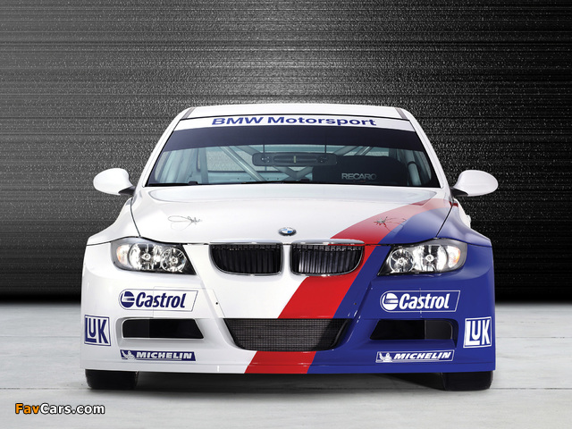 Images of BMW 320si WTCC (E90) 2006–08 (640 x 480)