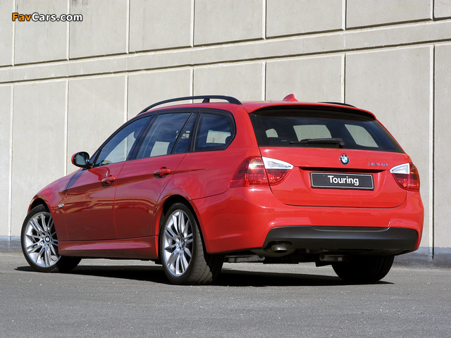 Images of BMW 320d Touring M Sports Package ZA-spec (E91) 2006 (640 x 480)