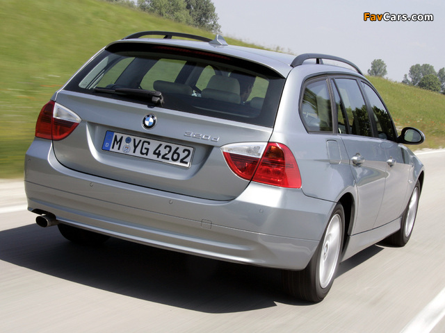 Images of BMW 320d Touring (E91) 2006–08 (640 x 480)