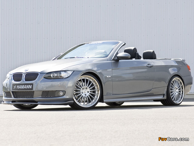 Images of Hamann BMW 3 Series Cabriolet (E93) 2007–10 (640 x 480)