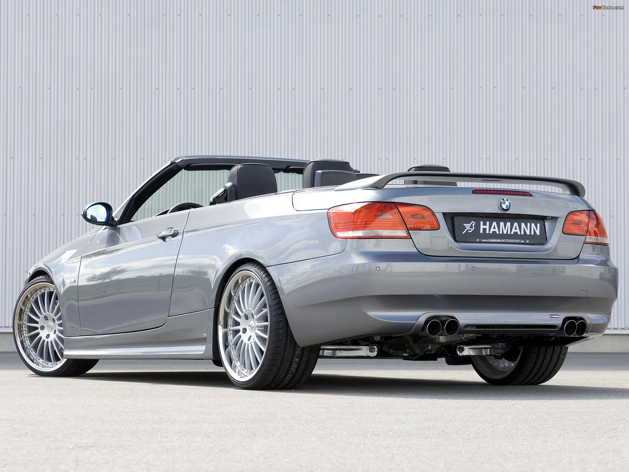 Images of Hamann BMW 3 Series Cabriolet (E93) 2007–10 (2048 x 1536)