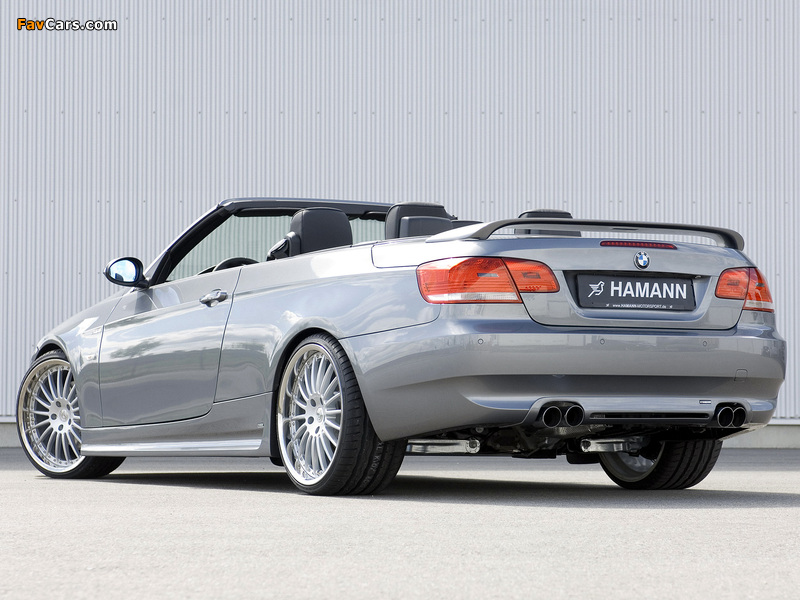 Images of Hamann BMW 3 Series Cabriolet (E93) 2007–10 (800 x 600)