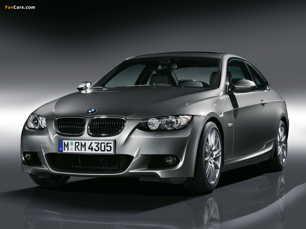 Images of BMW 330d Coupe M Sports Package (E92) 2007–10 (1024 x 768)