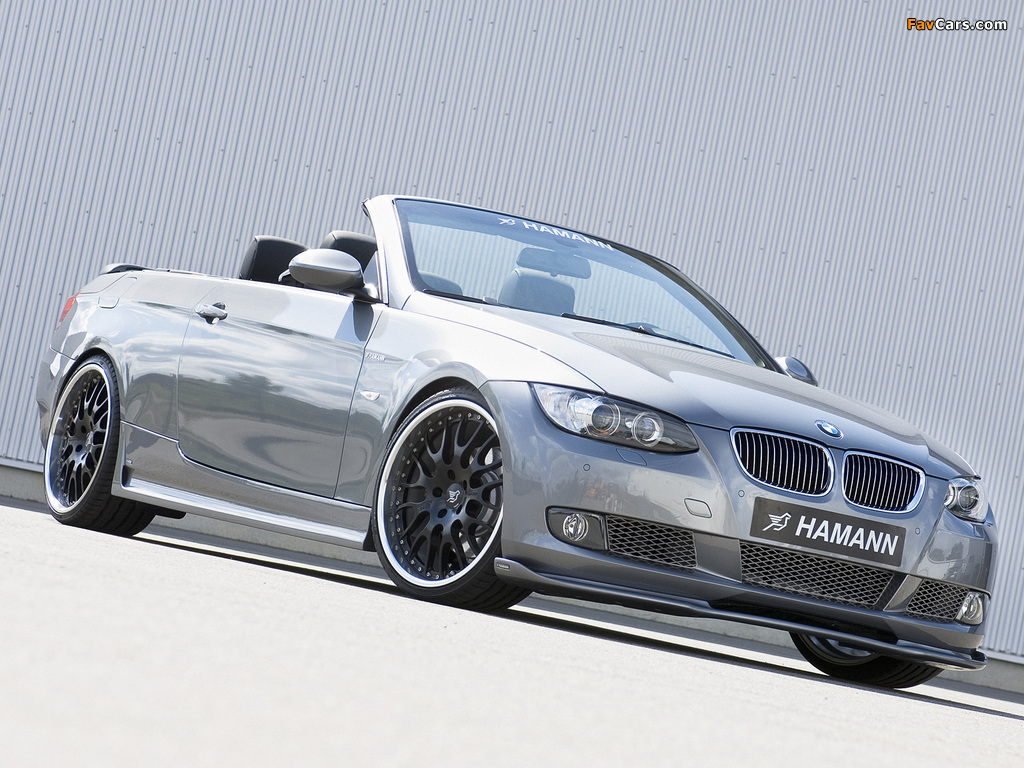Images of Hamann BMW 3 Series Cabriolet (E93) 2007–10 (1024 x 768)
