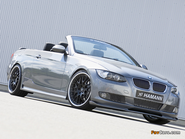 Images of Hamann BMW 3 Series Cabriolet (E93) 2007–10 (640 x 480)