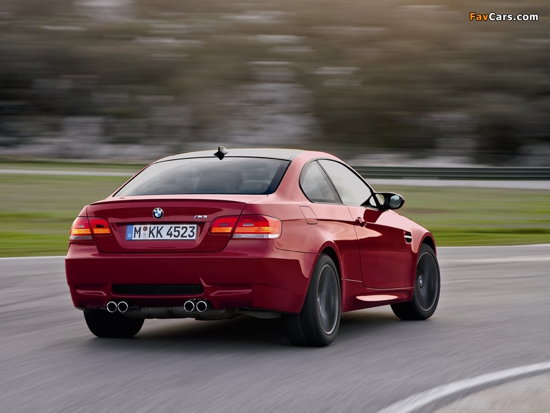 Images of BMW M3 Coupe (E92) 2007–10 (800 x 600)