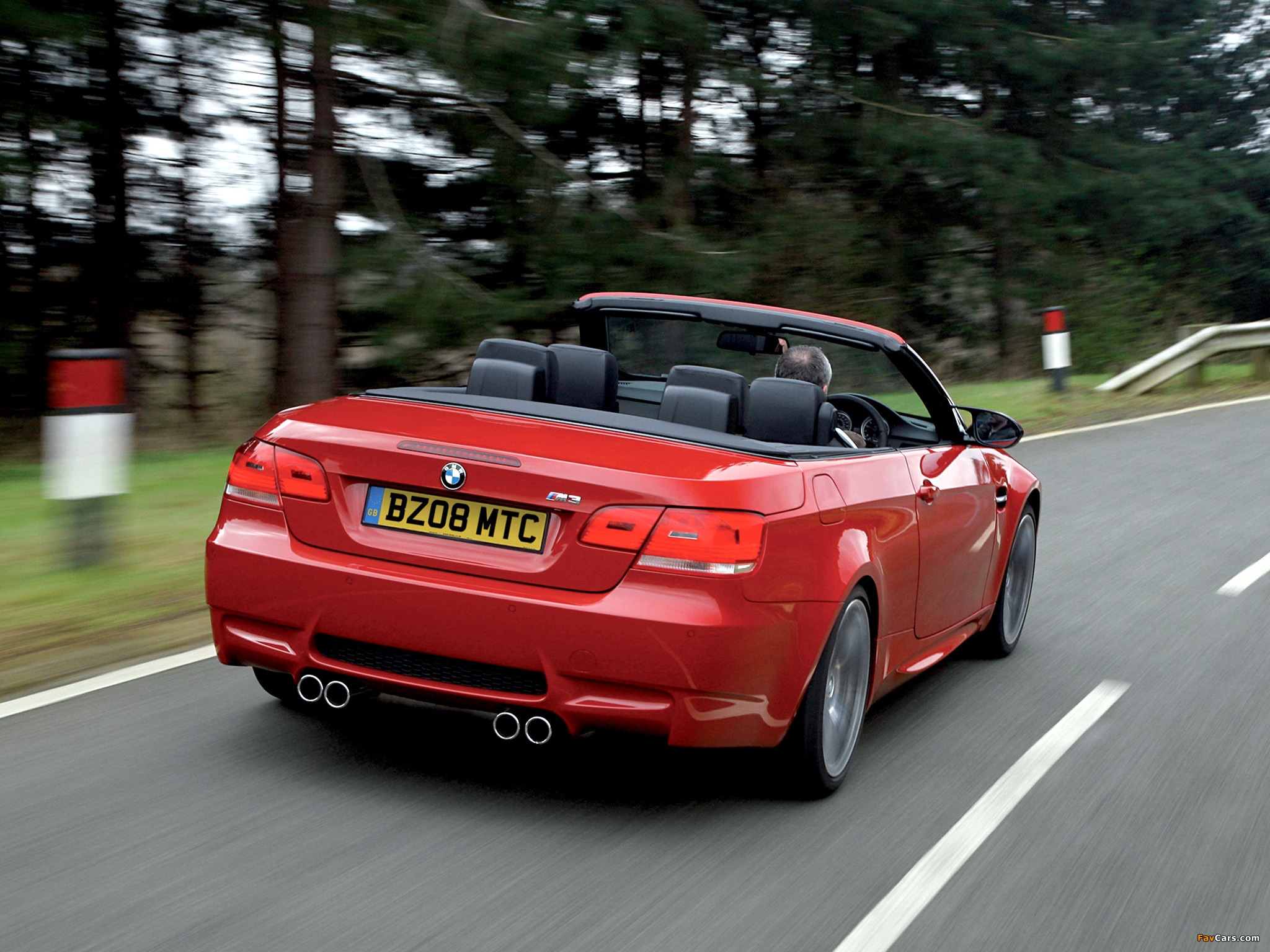 Images of BMW M3 Cabrio UK-spec (E93) 2008 (2048 x 1536)