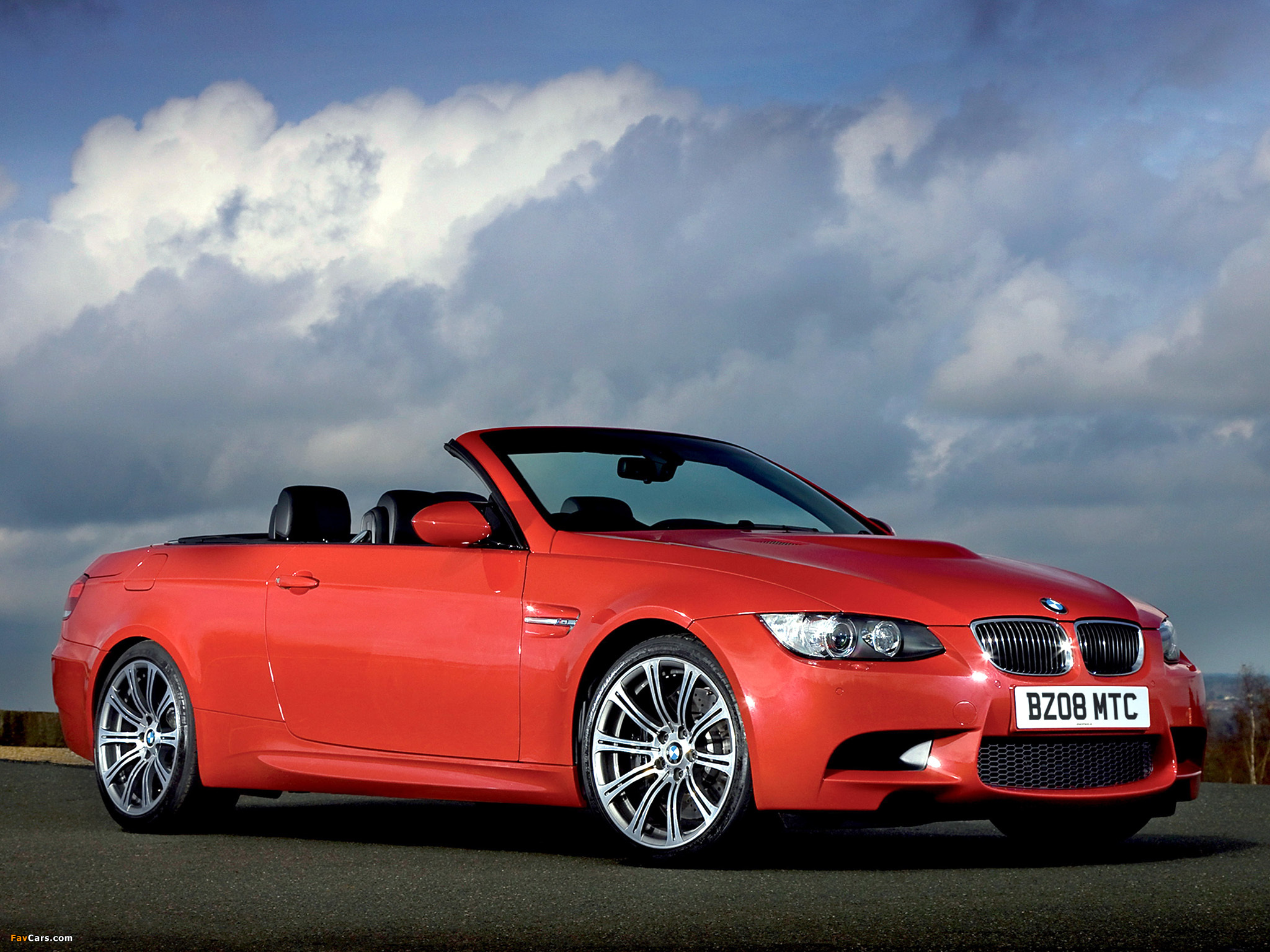 Images of BMW M3 Cabrio UK-spec (E93) 2008 (2048 x 1536)