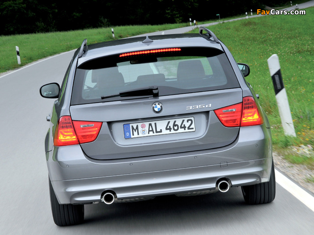 Images of BMW 335d Touring (E91) 2008–12 (640 x 480)